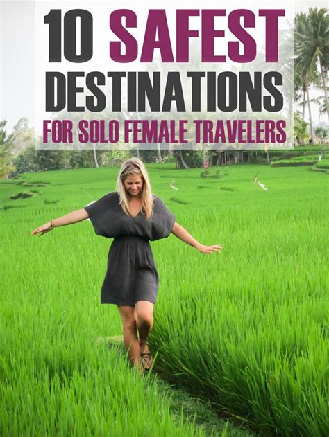 10 Safest Destinations For Solo Female Travelers Vacation Destinations Dream Vacations