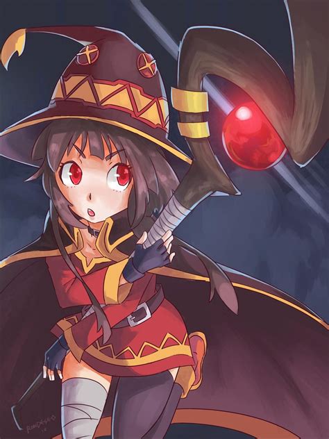 Megumin By Tukilit On Deviantart Anime Deviantart Princess Zelda