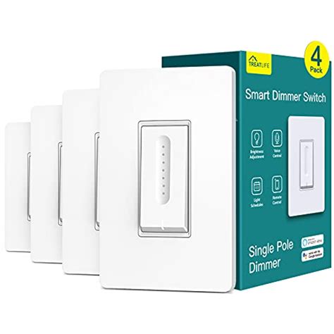 Reviews For Treatlife Smart Dimmer Switch 4 Pack Treatlife Wifi Smart