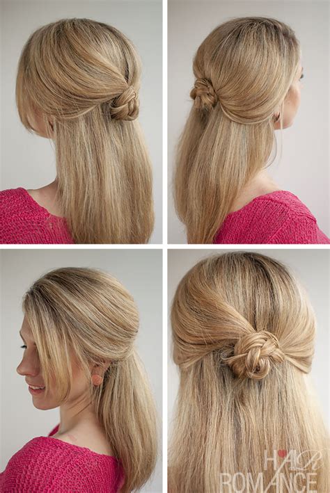 Bun hairstyles are always in the top of the hairstyles ideas. 30 Buns in 30 Days - Day 23 - Half up braided bun - Hair ...