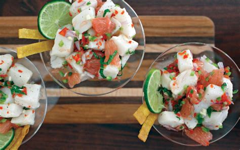 South American Sea Bass Ceviche Real Woman