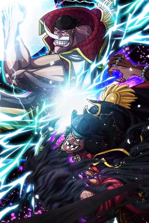 Me? i'm.god. 'three skulls on the flag.blackbeard ship!' whitebeard also caught whim of this and looked at the ship as well. WhiteBeard Vs BlackBeard - One Piece | Personagens de ...