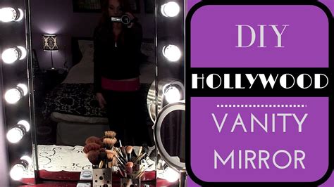 You need no fancy stuff to light up your bathroom. DIY: Build your own Hollywood Vanity Mirror! EASY & AFFORDABLE - YouTube
