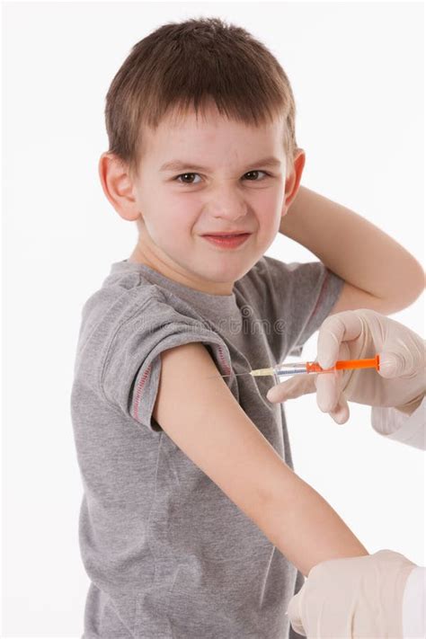 Child With Injection Stock Photo Image Of Infection 66740142