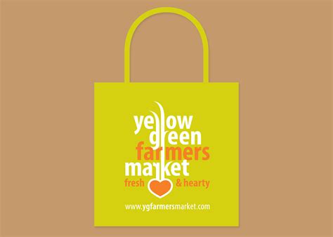 Yellow Green Farmers Market Branding By Marina Tito On Dribbble