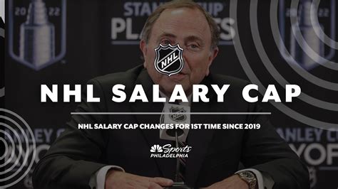 Nhl Sets Salary Cap For 2022 23 Season 1st Increase In 3 Years Nbc