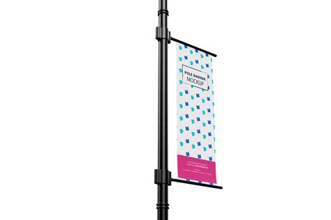 Single Pole Banner Psd Free Download Mockup Daddy