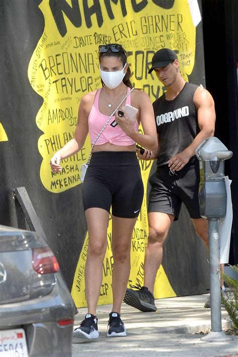 Sara Sampaio Is Pictured Leaving The Gym After A Workout Session In