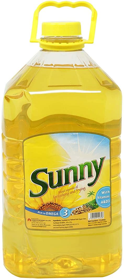 Sunny Sunactive Cooking Oil 5 Litre Cedishop