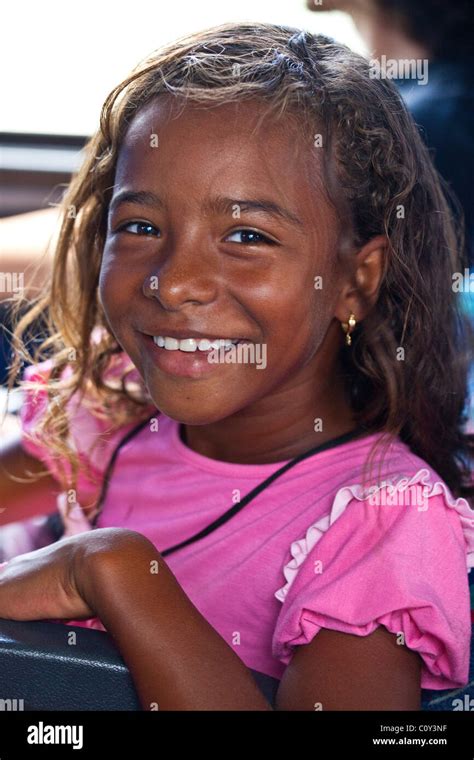 Young Brazilian Girl Salvador Brazil Stock Photo Alamy