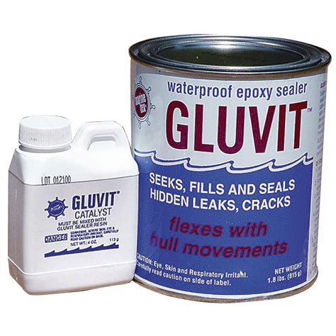 The additive is easy to use and durable than any other sealants on the market. Marine-Tex Gluvit Epoxy Sealer, Quart | Overton's
