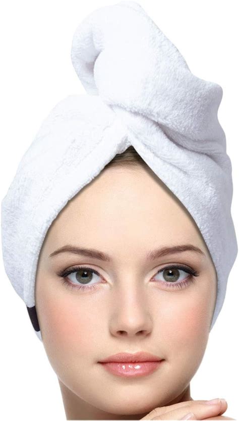 Amazon Com Hair Towel For Women Organic Turkish Cotton Hair