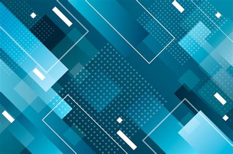 Classic Blue Geometric Background Vector Free Download
