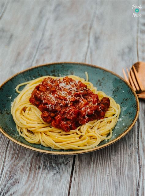 Veggie Spaghetti Bolognese Pinch Of Nom