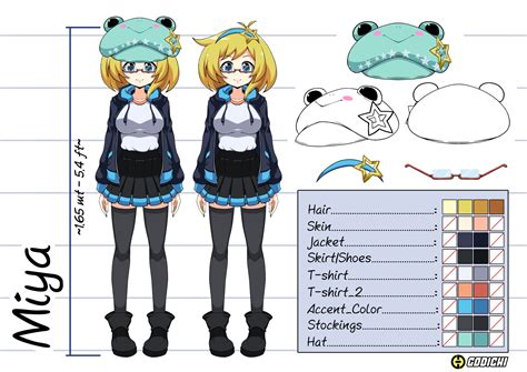 GoDichi Alter On Twitter COMMISSION Request To Make A Character Sheet About Miya Client S