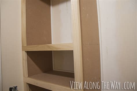 Mdf is, again, less expensive. How to build custom closet shelves - * View Along the Way