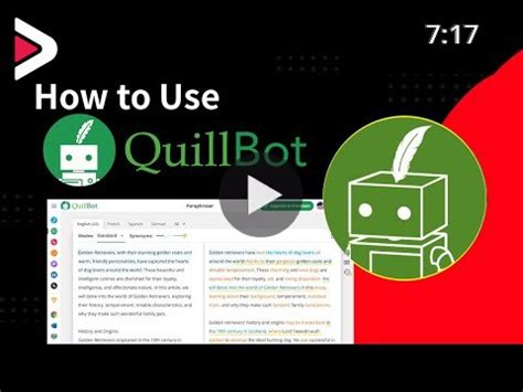 How To Use Quillbot Quillbot Ai Paraphrasing Tool Ai Paraphrasing