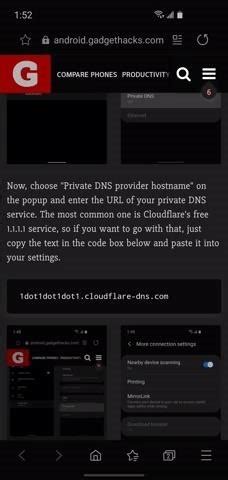 Android private dns (dns over tls). Here's Why You Should Be Using Private DNS on Your Phone ...