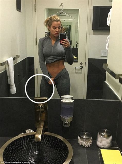 Khloe Kardashians Makeup Artists Post Sexy Underwear Shot Of The Star