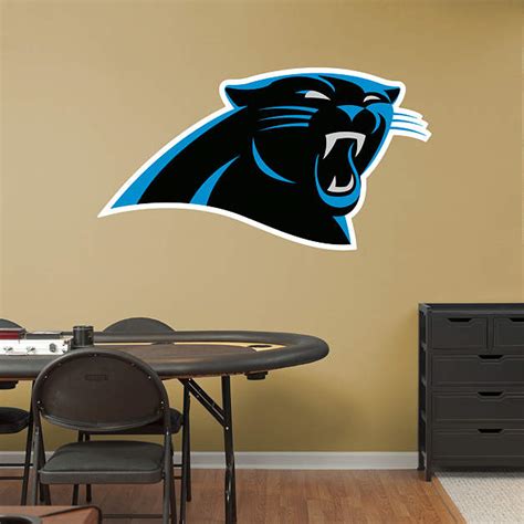 Carolina Panthers Logo Wall Decal Shop Fathead® For Carolina Panthers