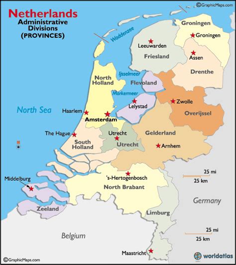 Regions Geography Of The Netherlands