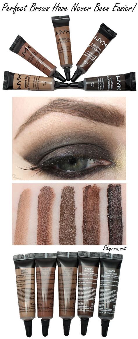 Is nyx cosmetics cruelty free? Nyx Eyebrow Gel Review and Swatches - Nyx Eyebrow Gels are ...