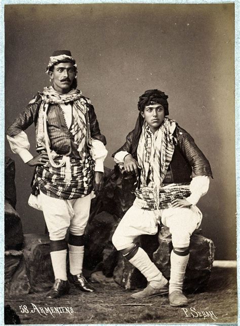 Armenian Men, 1875. J. Pascal Sebah (1823-1886) | Armenian men, Armenian culture, Famous armenians