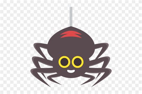 Spider Emoji Vector Icon Spider Emoji Free Transparent Png Clipart