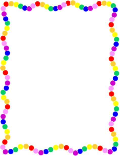 Rainbow Border Doodle Art By Jenny Visit My Tpt Store Borders And