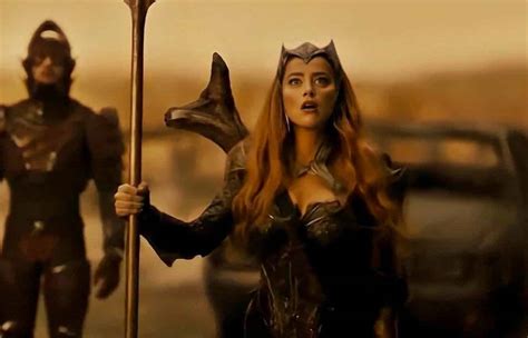 Why Amber Heard Has British Accent In Zack Snyder S Justice League