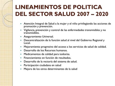 Ppt Red De Salud Islay Powerpoint Presentation Free Download Id