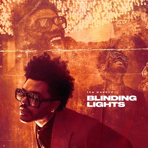 The Weeknd Blinding Lights On Behance
