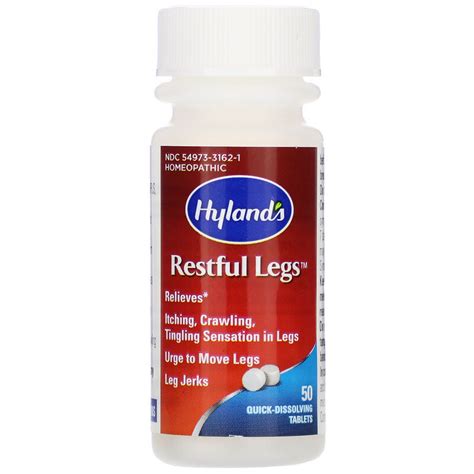 Hylands Restful Legs 50 Quick Dissolving Tablets Iherb