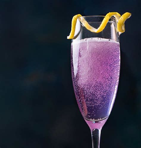 Empress Of Aviation Purple Cocktails Purple Signature Drinks Gin Cocktail Recipes