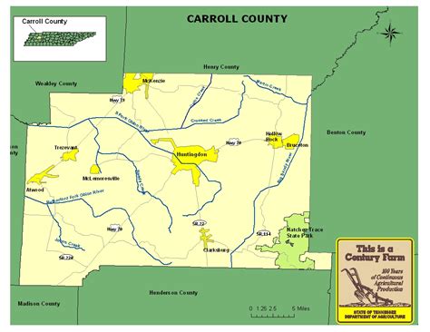 Carroll County Tennessee Century Farms