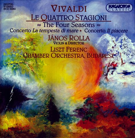 Eclassical Vivaldi 4 Seasons The Violin Concertos