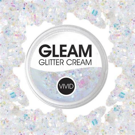 Holographic White Blend Loose Chunky Cosmetic Glitter By Aba 28g Bag