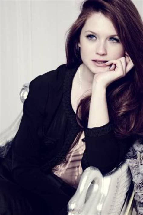 Bonnie Wright Aka Ginny Weasley Beautiful Red Hair Color Hair Color