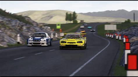 Pennzoil Skyline JGTC GT Race Vs BMW M GTR Assetto Corsa