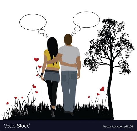 Couple Royalty Free Vector Image Vectorstock