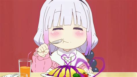 Kanna Chans Eating Compilation Miss Kobayashis Maid Dragon Youtube