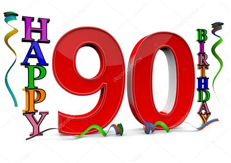 Nicht viele können ihren 90. Alles zum 90. Geburtstag - Stockfotografie: lizenzfreie ...