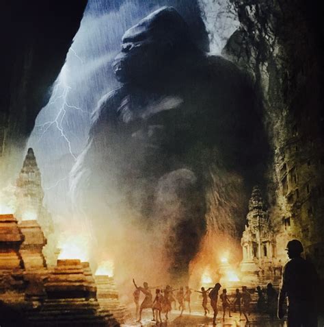 Kong Skull Island 2017 Concept Art King Kong Vs Godzilla King Kong