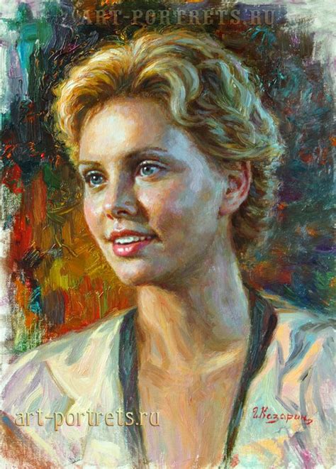 Paintings Of Famous People In Oil On Canvas By Igor Kazarin Oil