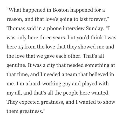 Adam Himmelsbach On Twitter Isaiah Thomas On His Time As A Celtic