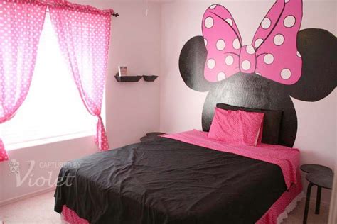 Mickey minnie mouse kids room home decor wall stickers cartoon uk. Minnie Mouse Bedroom Ideas for Little Girls and You ...