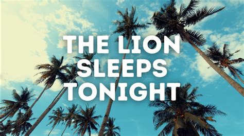 The Tokens The Lion Sleeps Tonight Notorious Remix Youtube