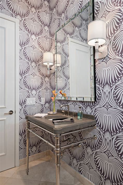 Youll Love These Powder Rooms That Go Big On Style Powder Room