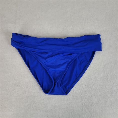 la blanca island godess blue bikini bottoms 8 gem