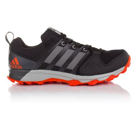 Adidas Galaxy Mens Grey Black Trail Running Sports Shoes Trainers